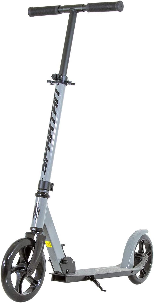 Spartan Edge 200 mm Folding Kick Scooter for Kids & Teens SP-7006 - Big PU Wheels, ABEC-7 Performance Bearings