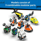 LEGO City Airplane, Service Truck & Hovercraft Remix 60505
