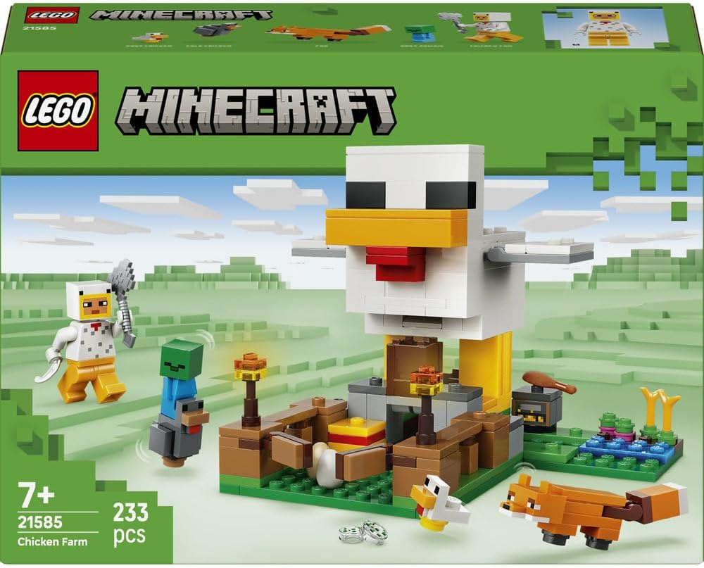 LEGO Minecraft Chicken Farm 21585