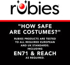 Rubie's Official Batman Black Deluxe Child's Costume, Superhero Fancy Dress, Child's Size
