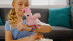 Interactive Plush Bird - Talk Mode, Music & Chirping Sounds, Sleep Mode, Rechargeable, Ideal for Children from 18