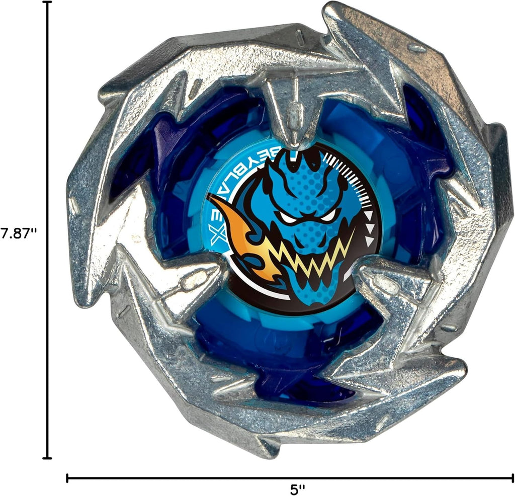 Beyblade X Sword Dran 3-60F Starter Pack Set with Attack Type Right-Spinning Top and Launcher; Battling Top Toys for 8 Year Old Boys and Girls