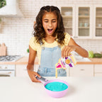 Cookeez Makery Pancake Treatz. Mix & Flip a Plush Best Friend! Place
