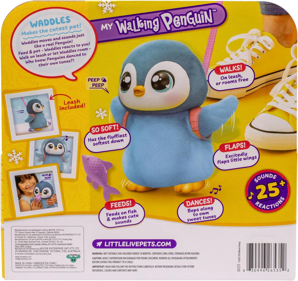 Little Live Pets Walking Penguin My Pet Waddles