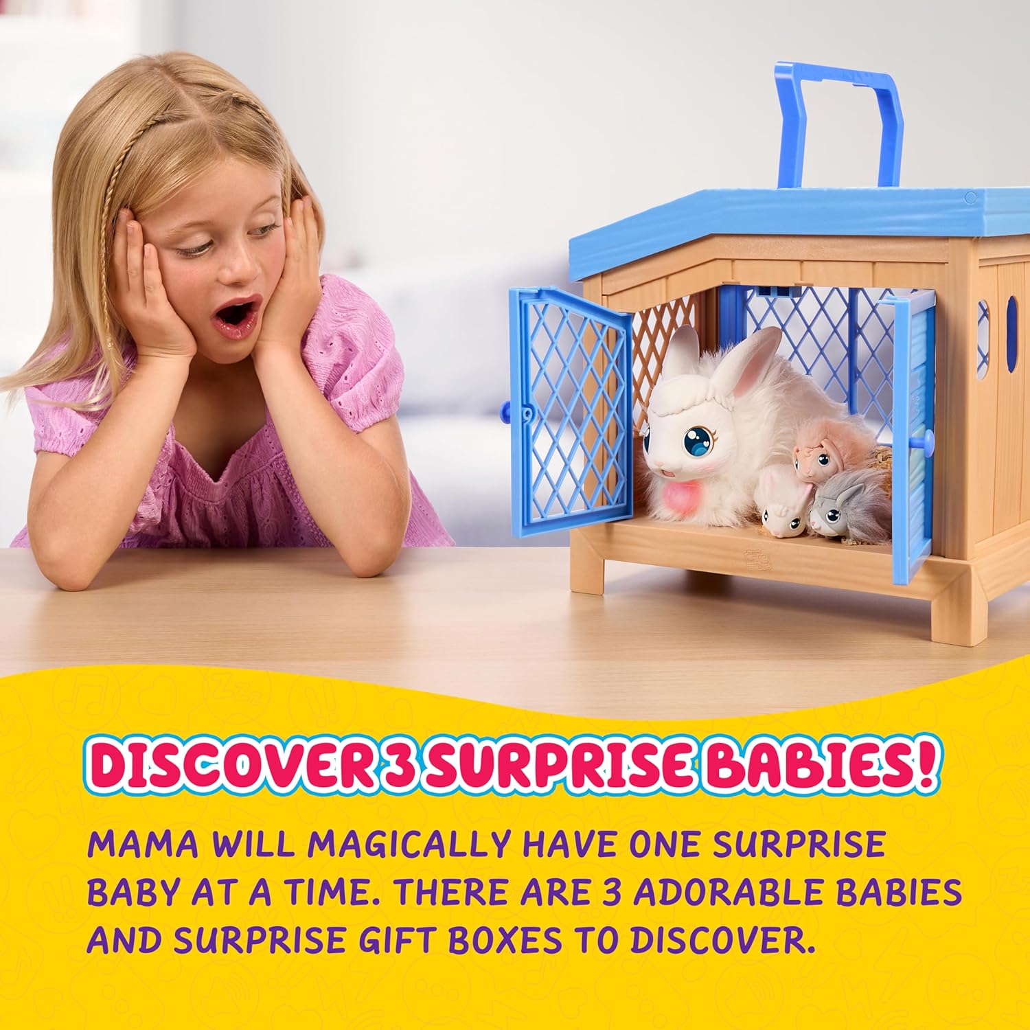 Little Live Pets Bunny Mama Surprise Toy Set