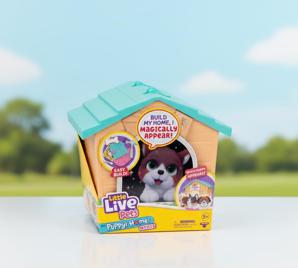 Little Live Pets My Puppy's Home Mini Playset, Orange