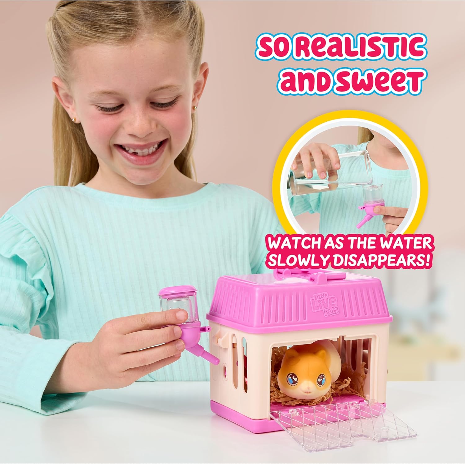 Little Live Pets Hamster Mini Interactive Toy Set
