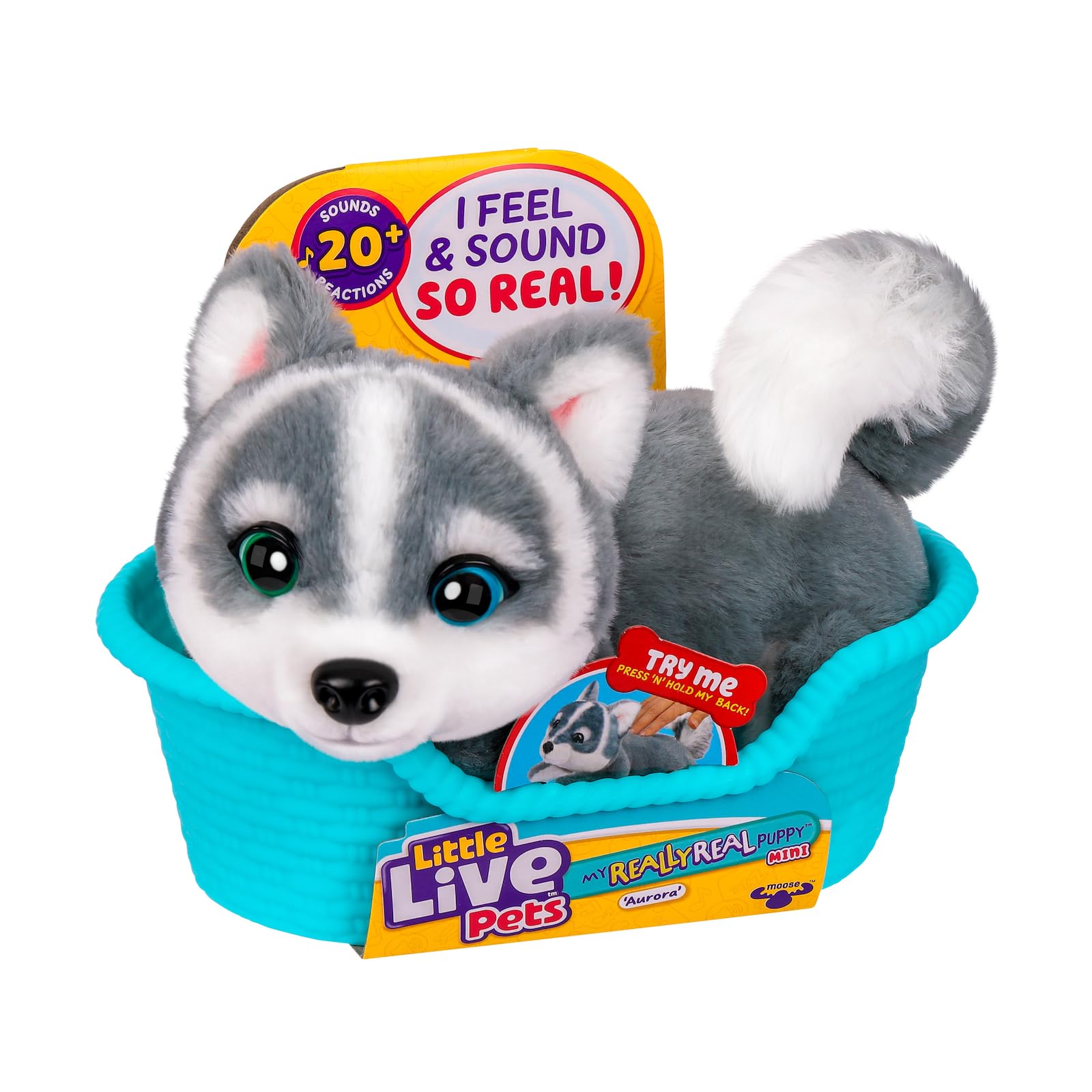 Little Live Pets My Really Real Puppy Mini Aurora The Husky