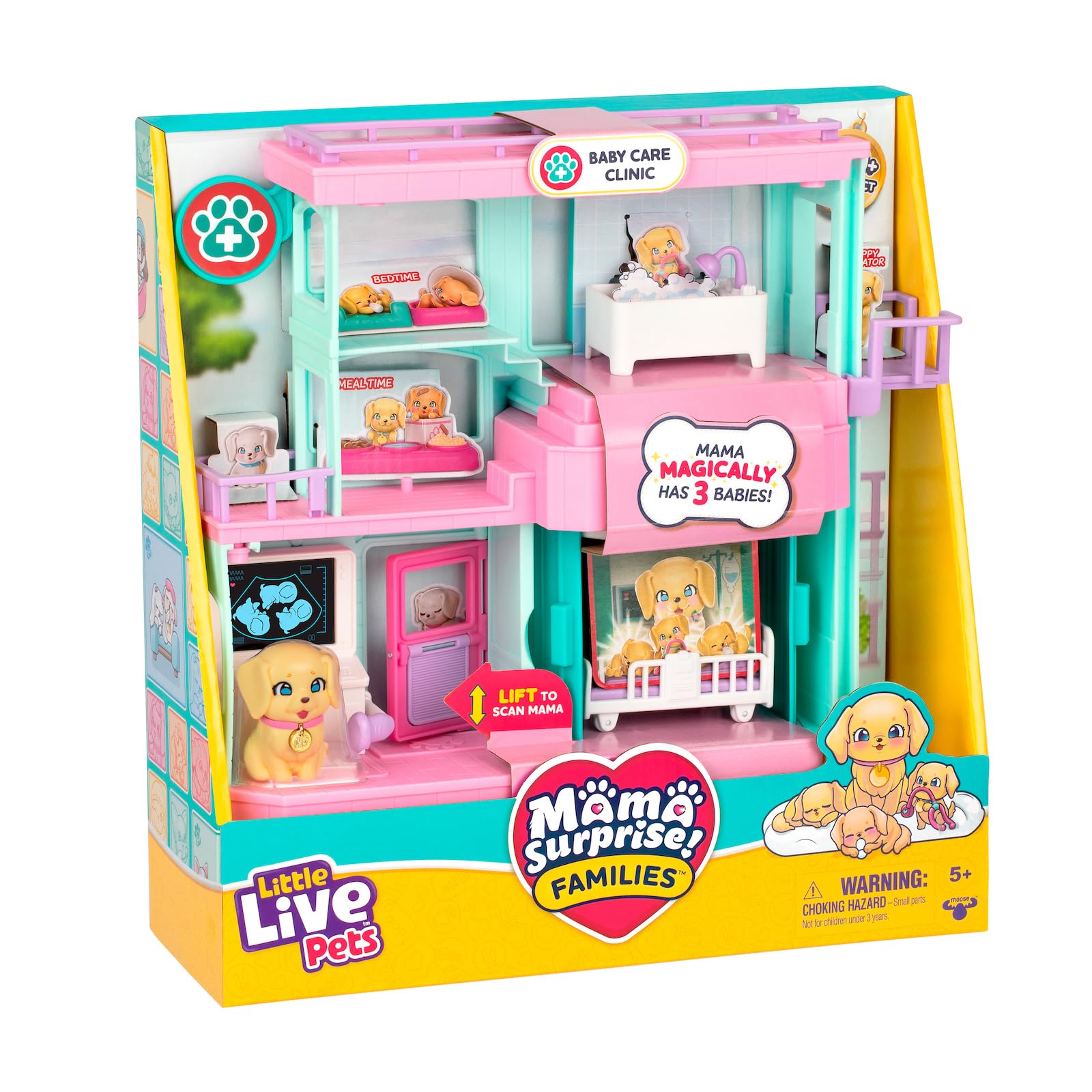 Little Live Pets Mama Surprise Families Pet Vet Playset