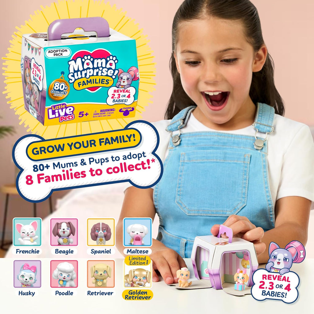 Little Live Pets Mama Surprise Families Pet Vet Playset