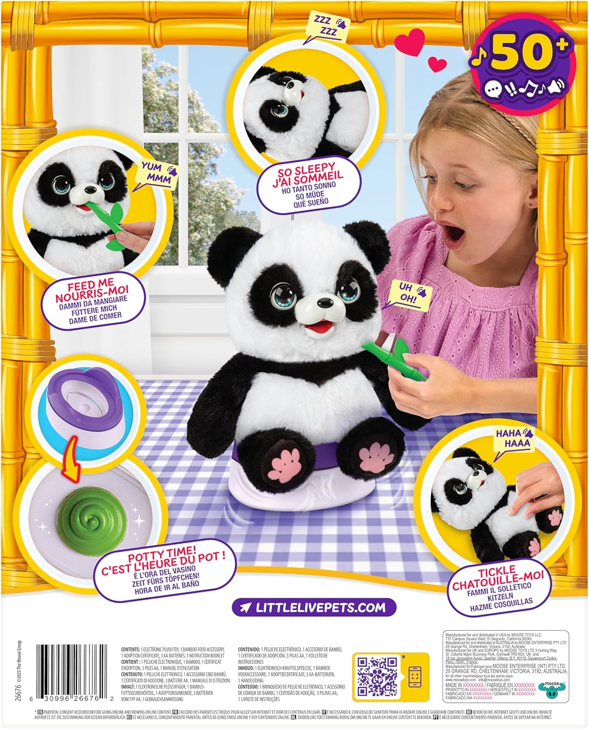 Little Live Pets My Baby Talking Panda ChuChu