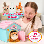Little Live Pets My Kitty's Home Mini Playset, Mystery Kitty Plush Reveal