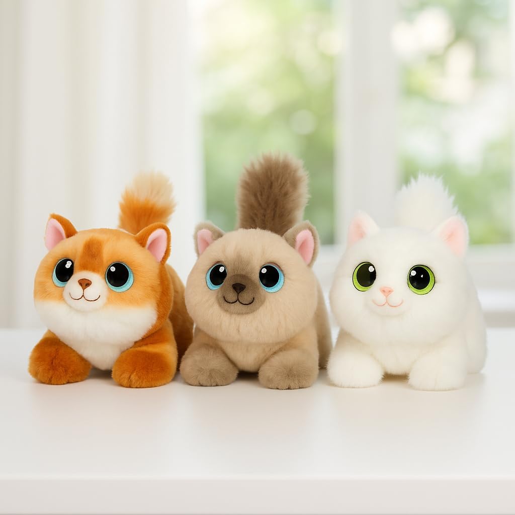 Little Live Pets My Kitty's Home Mini Playset, Mystery Kitty Plush Reveal