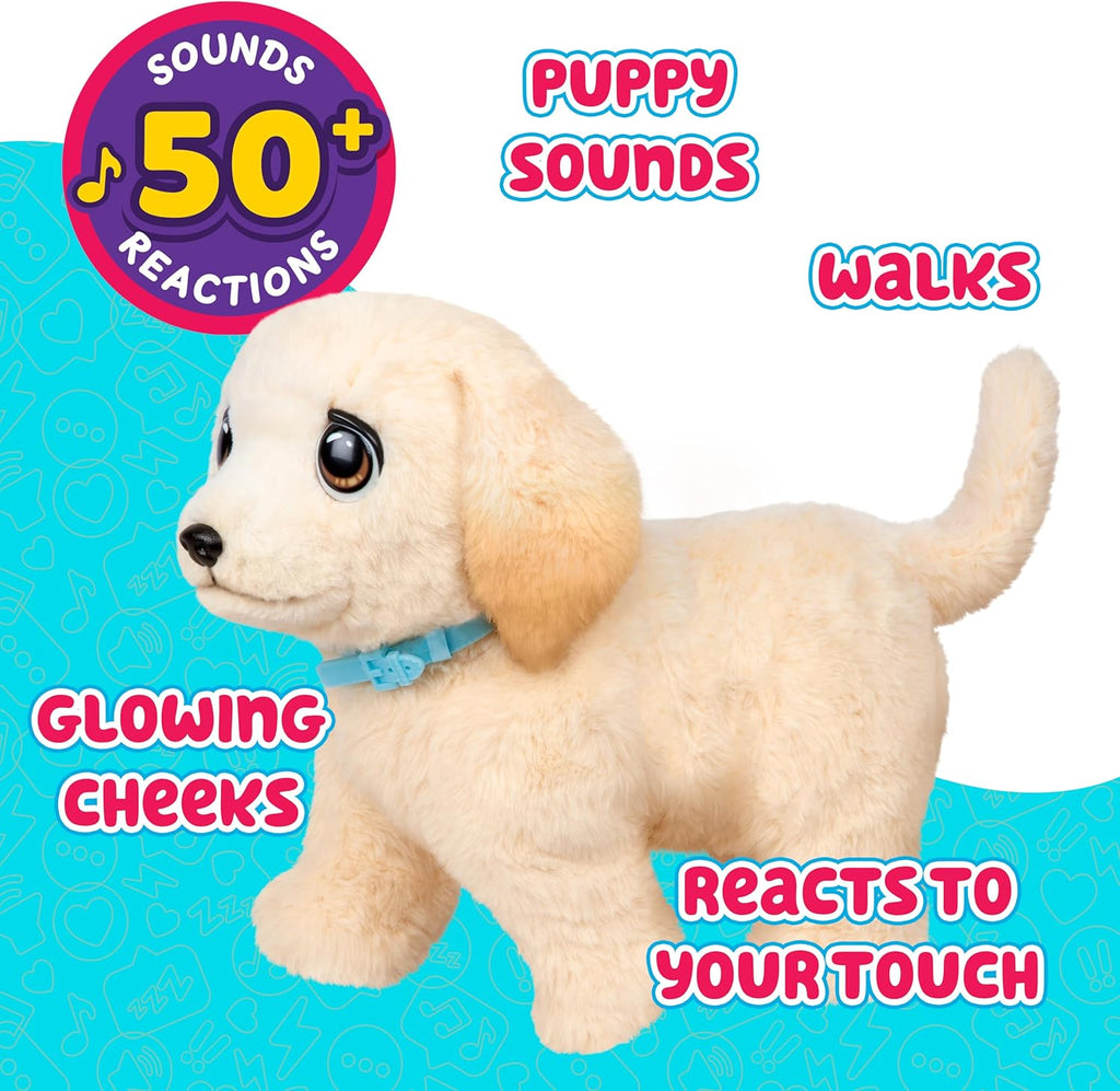 Little Live Pets Ouchies Cooper The Retriever Puppy, 50+ Sounds