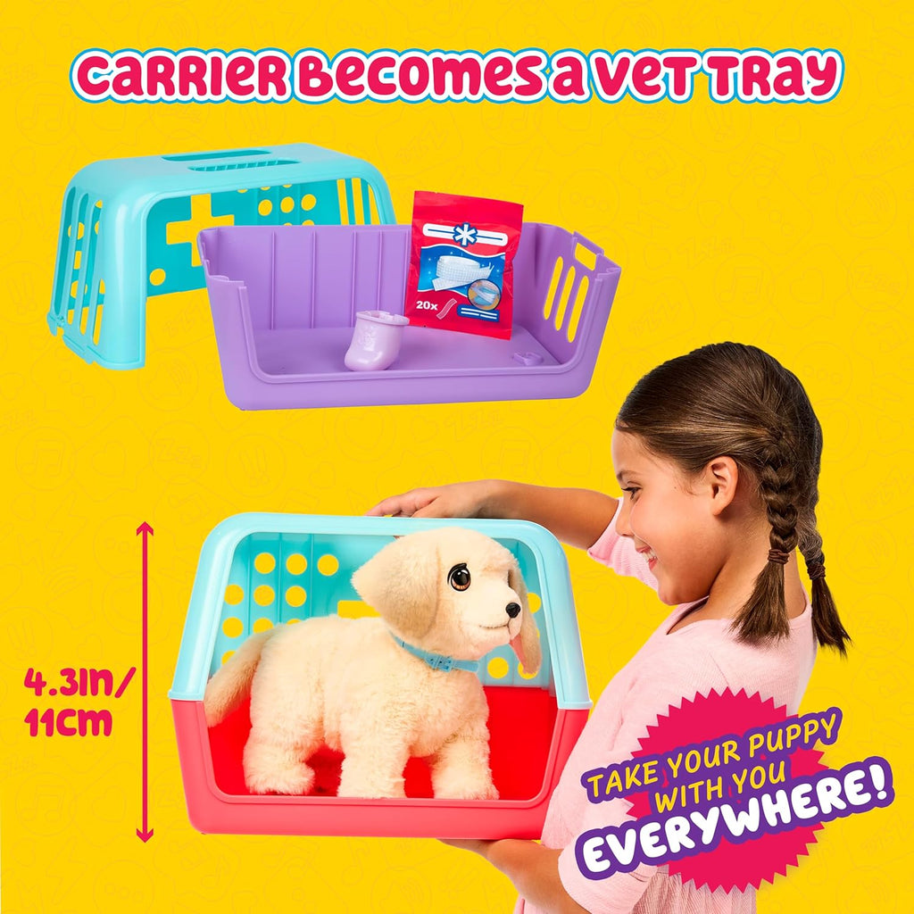 Little Live Pets Ouchies Cooper The Retriever Puppy, 50+ Sounds