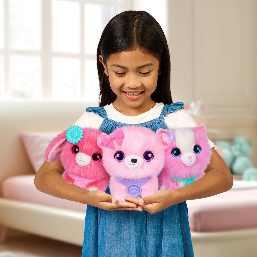 SCRUFFALUVS Pink Surprise Pet, Mystery Plush Toys