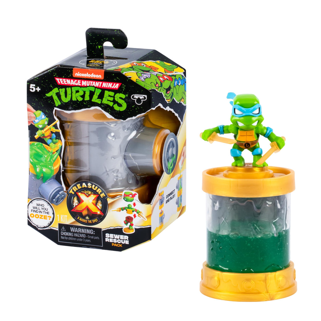 Treasure X Teenage Mutant Ninja Turtles Sewer Rescue Pack 10 Levels of