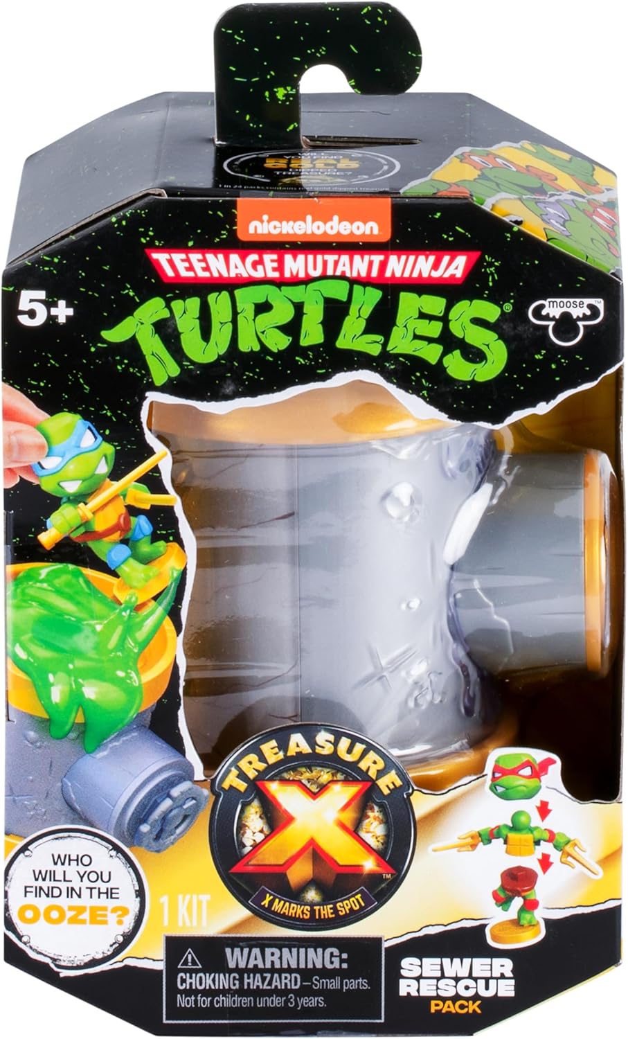 Treasure X Teenage Mutant Ninja Turtles Sewer Rescue Pack 10 Levels of
