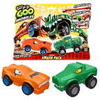 Heroes of Goo Jit Zu Goo Mobiles Versus Pack Turbo Tygor VS Rumble Rock