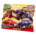 Heroes of Goo Jit Zu Goo Mobiles Versus Smash Pack with Brawlin Blazagon vs Treadz Shredz vehicles