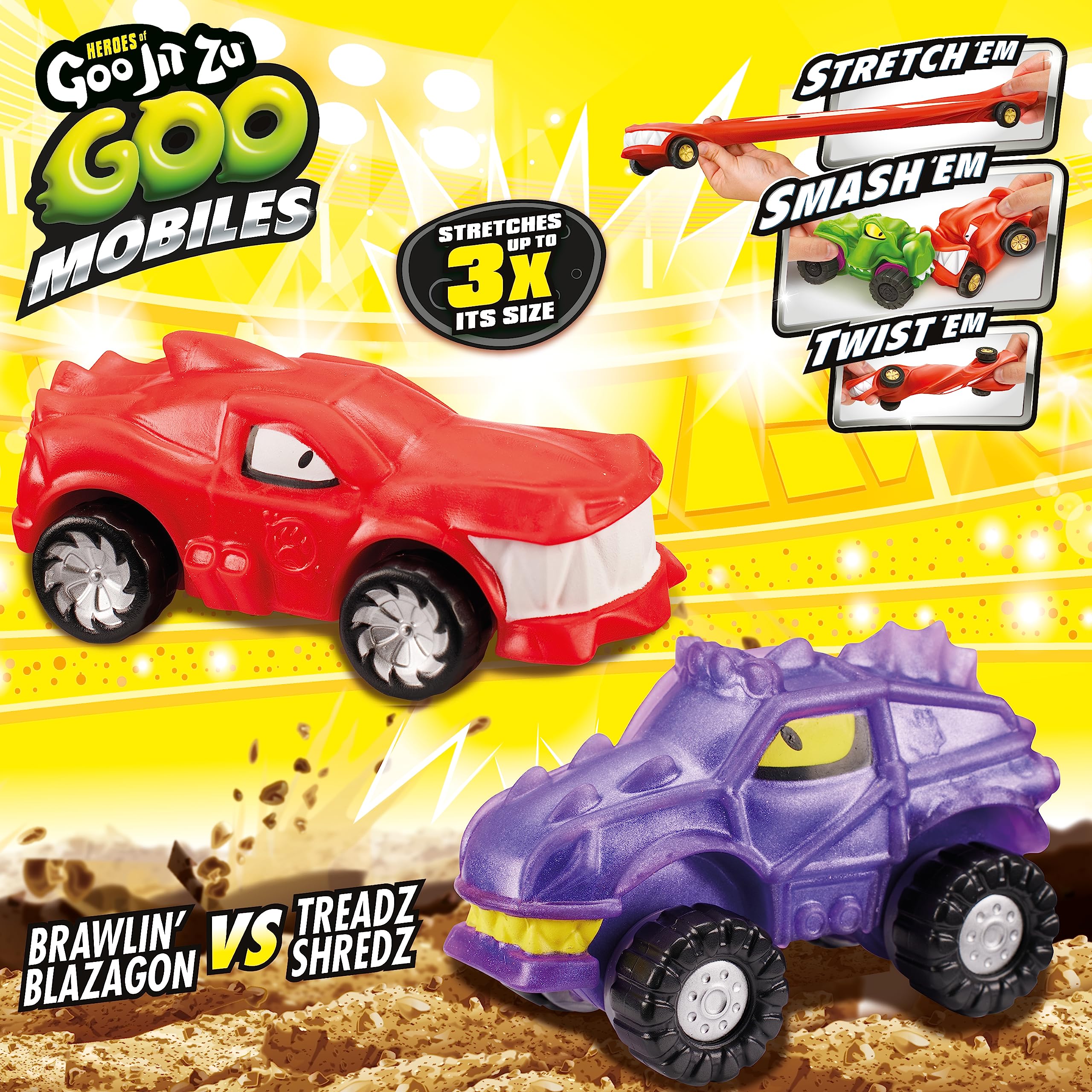 Heroes of Goo Jit Zu Goo Mobiles Versus Pack Brawlin' Blazagon VS