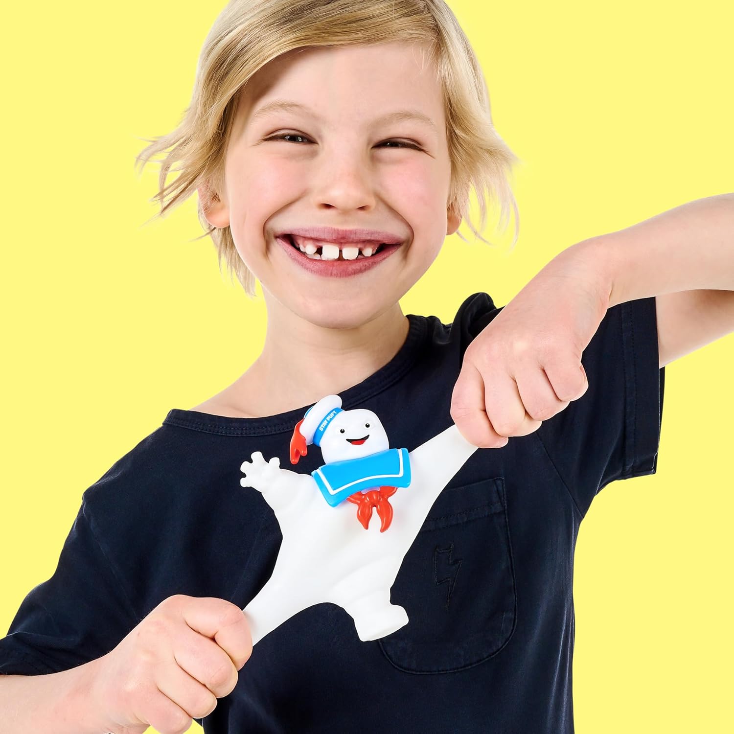 Heroes of Goo Jit Zu Ghostbusters Squishy Stay Puft Figure