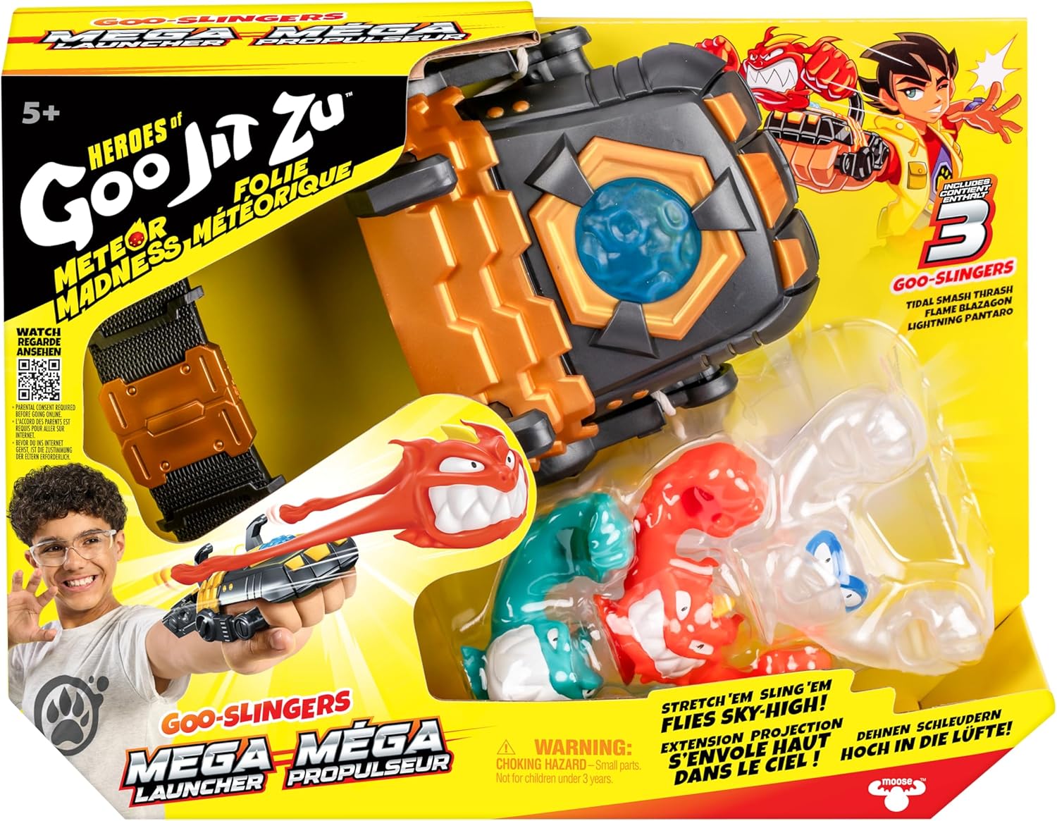 Heroes of Goo Jit Zu Meteor Madness Goo-Slingers Mega Launcher