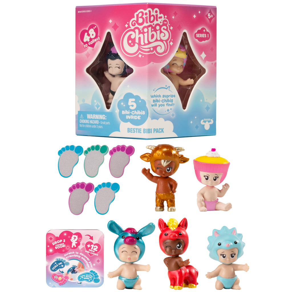 Bibi-Chibis Besties Pack, 5 Characters to Discover