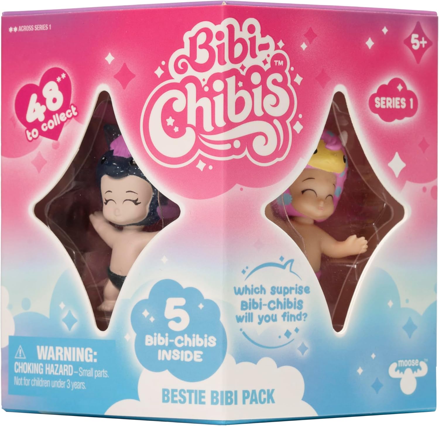 Bibi-Chibis Besties Pack, 5 Characters to Discover
