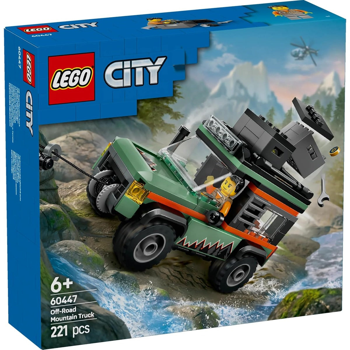 Lego 60447 City 4WD Off-Road Mountain Truck, Toy