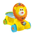 WinFun 3 In 1 Lion Ride On Scooter, Yellow/Blue