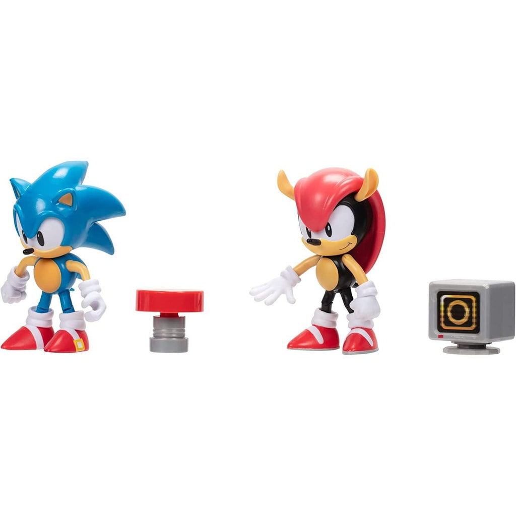 Sonic the Hedgehog 4" Action Figure 2 Pack Classic Sonic & Classic Mighty
