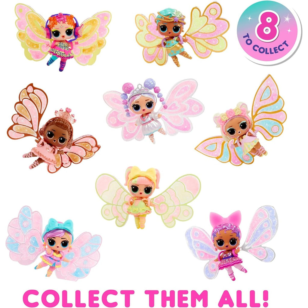 L.O.L. Surprise! Fairies Tots Dolls with Make-Your-Own Fairy Wings and