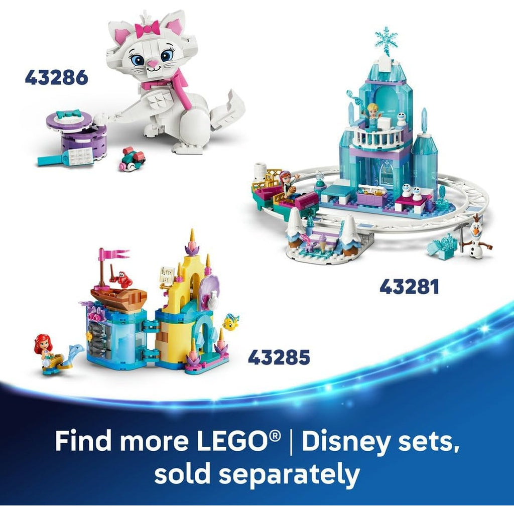 LEGO | Disney Frozen Olaf and Bruni's Picnic Fun Toy - Snowman Figure w/a Picnic Blanket & Accessories - DIY Bedroom