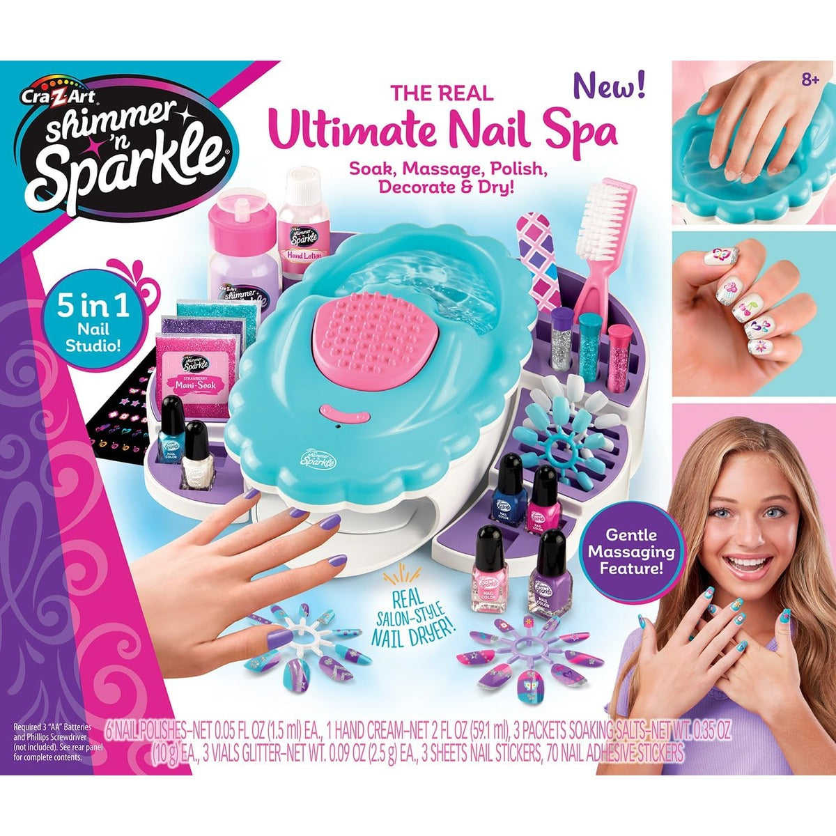 Shimmer 'N Sparkle All in One Hand & Nail Spa