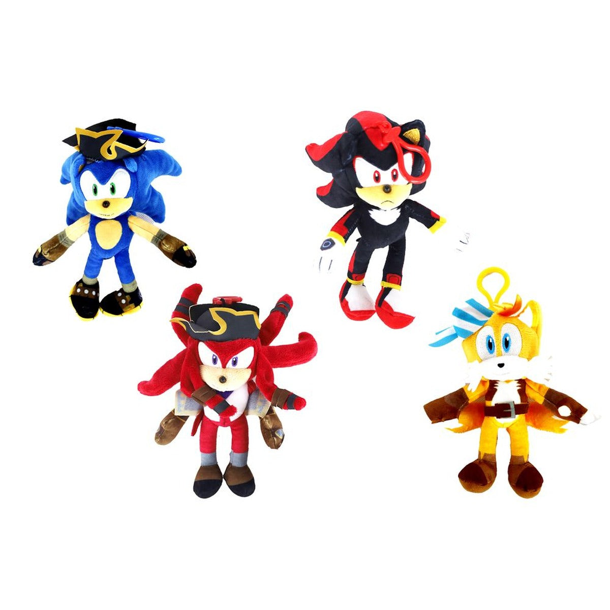 Sonic - Prime Clip-On Plush - 6 Inch - 1pc - Design May Vary