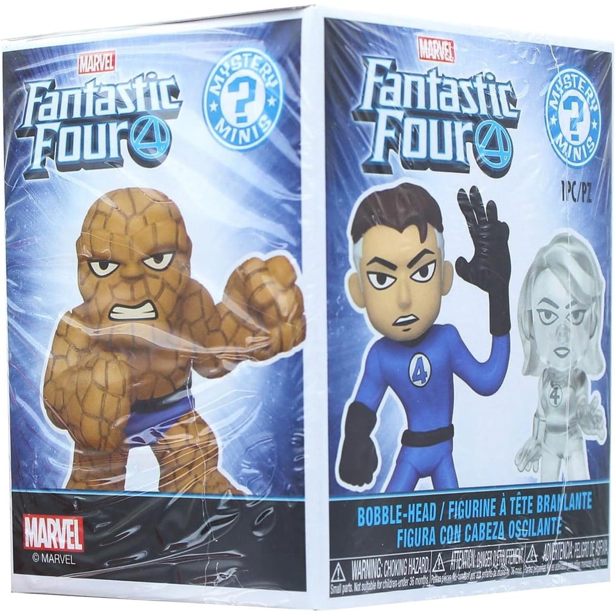 Funko Mystery Minis: Fantastic Four, Multicolor