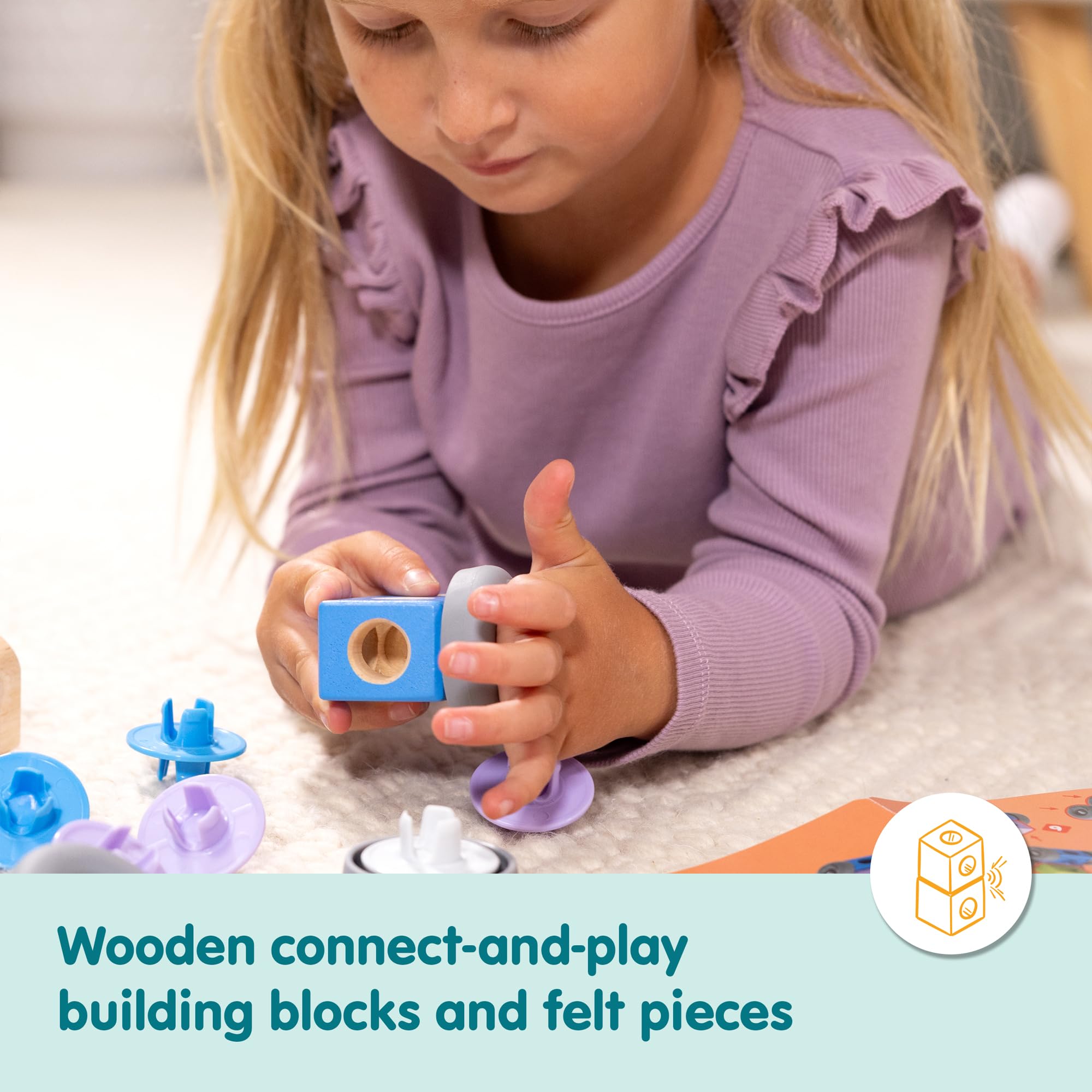 Melissa & Doug Blockables™ Town Snap and Play