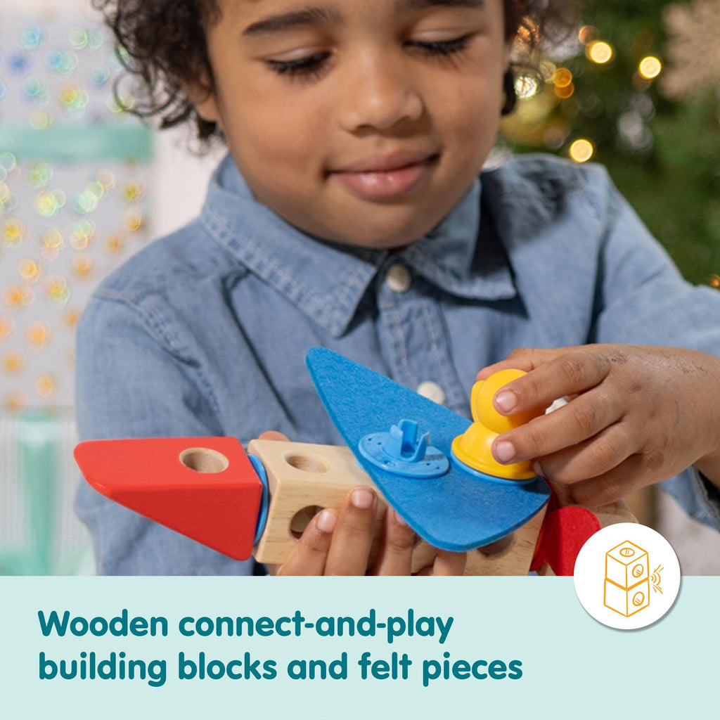 Melissa & Doug Blockables™ Vehicles Snap and Play