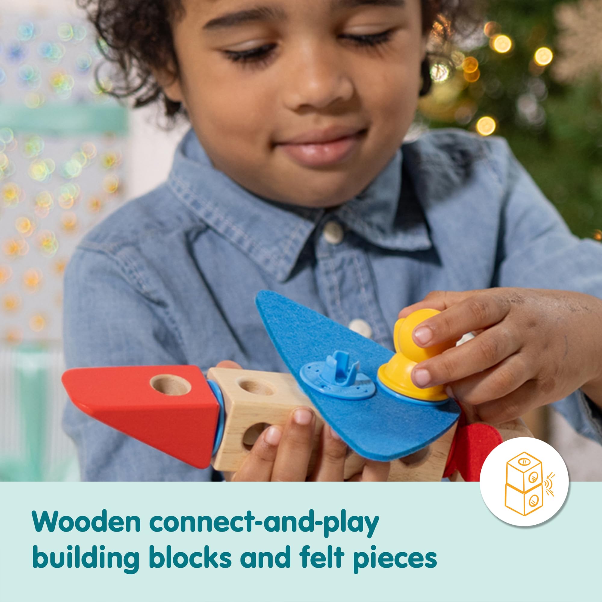 Melissa & Doug Blockables™ Vehicles Snap and Play
