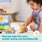 Melissa & Doug Blockables™ Vehicles Snap and Play