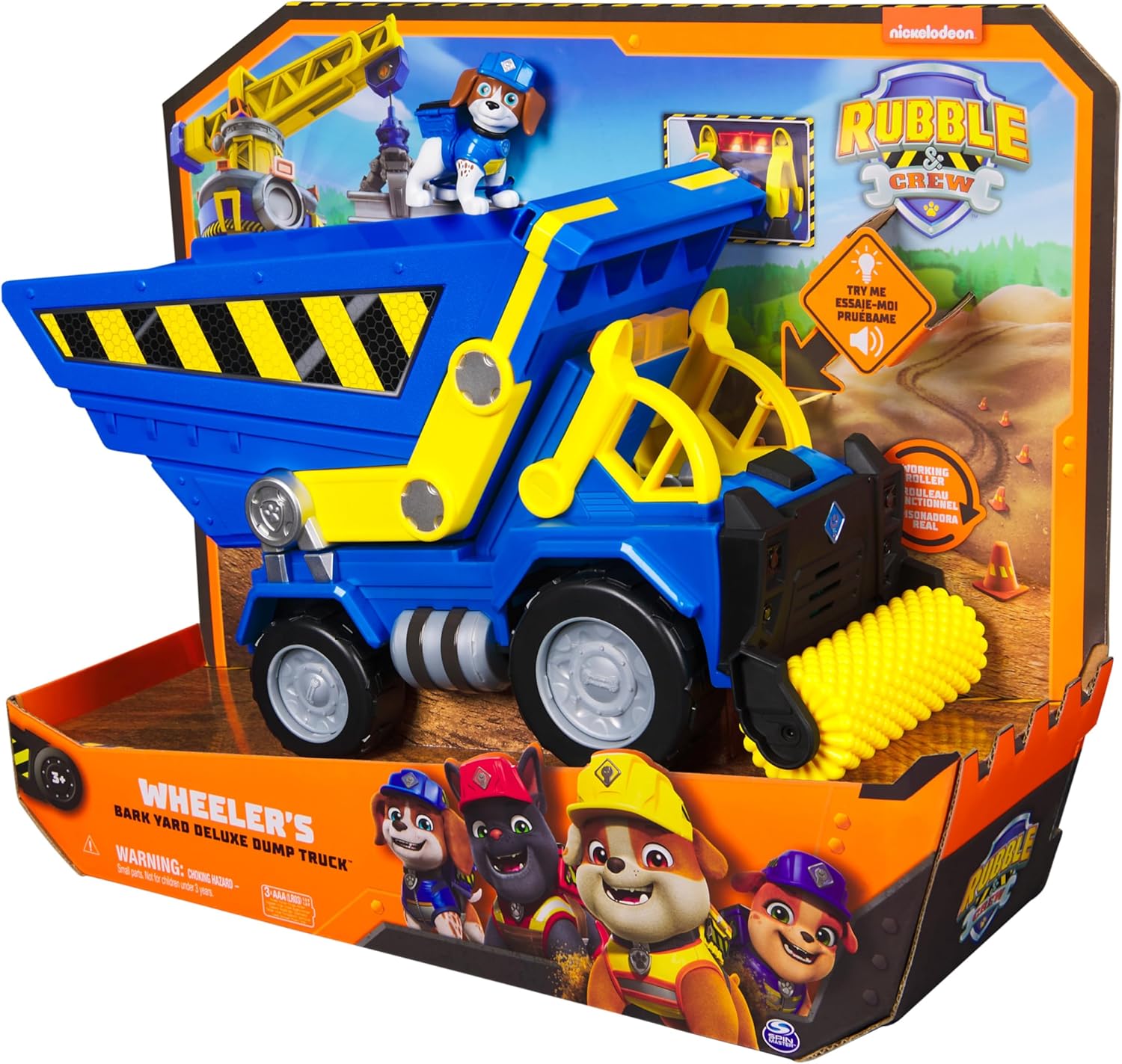 Rubble & Crew Toy Vehicle Deluxe Wheeler Dump Truck