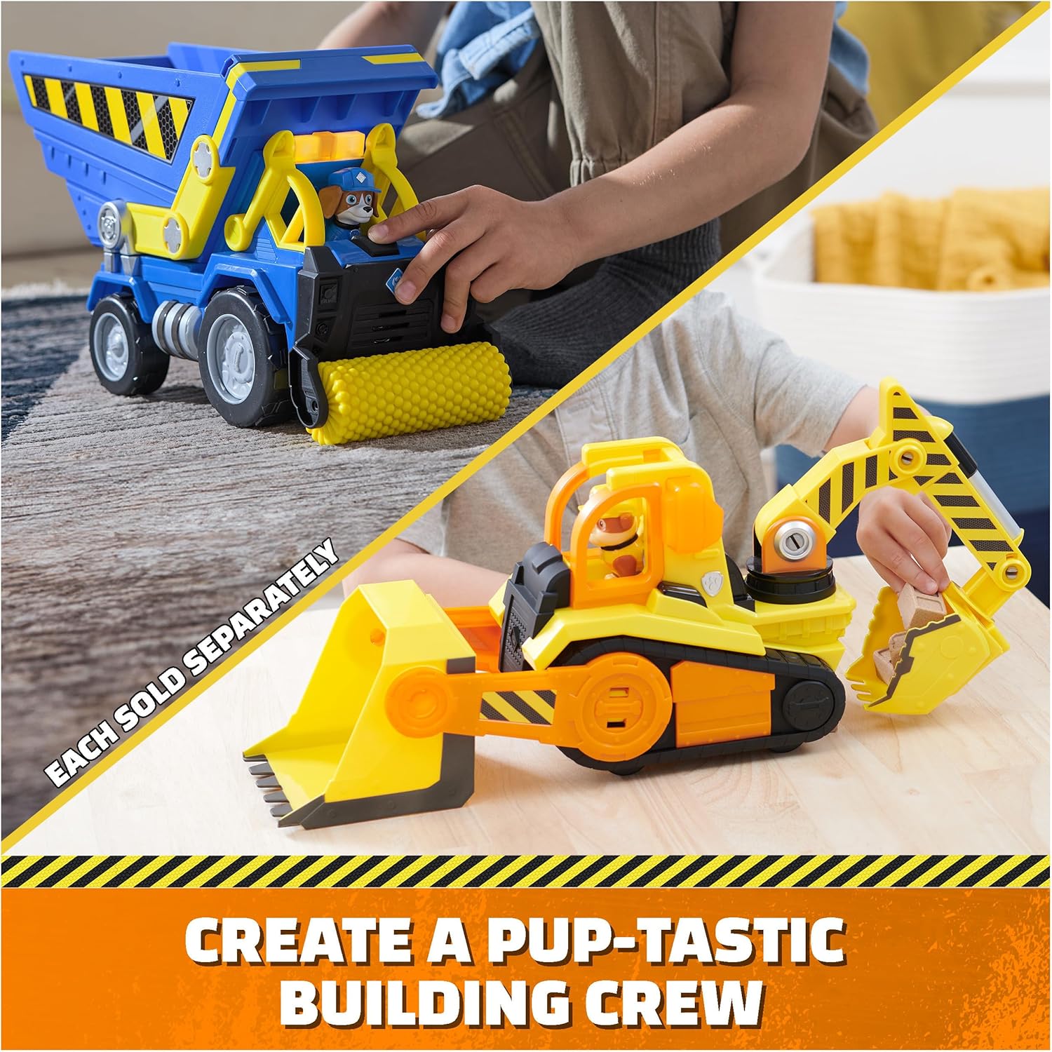 Rubble & Crew Toy Vehicle Deluxe Wheeler Dump Truck