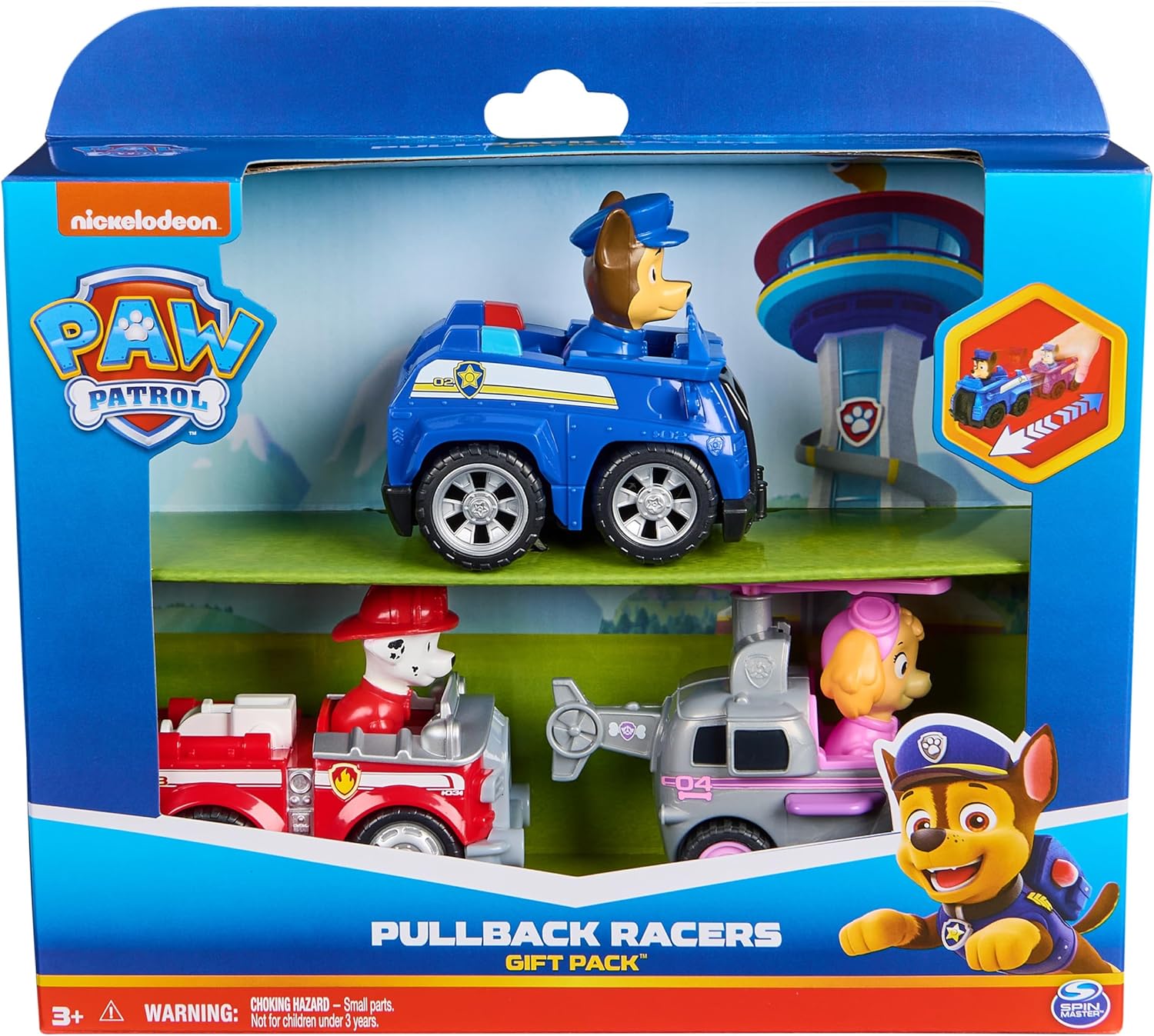 PAW PATROL Toy Vehicle Core Plbk RSC Racer WLMX
