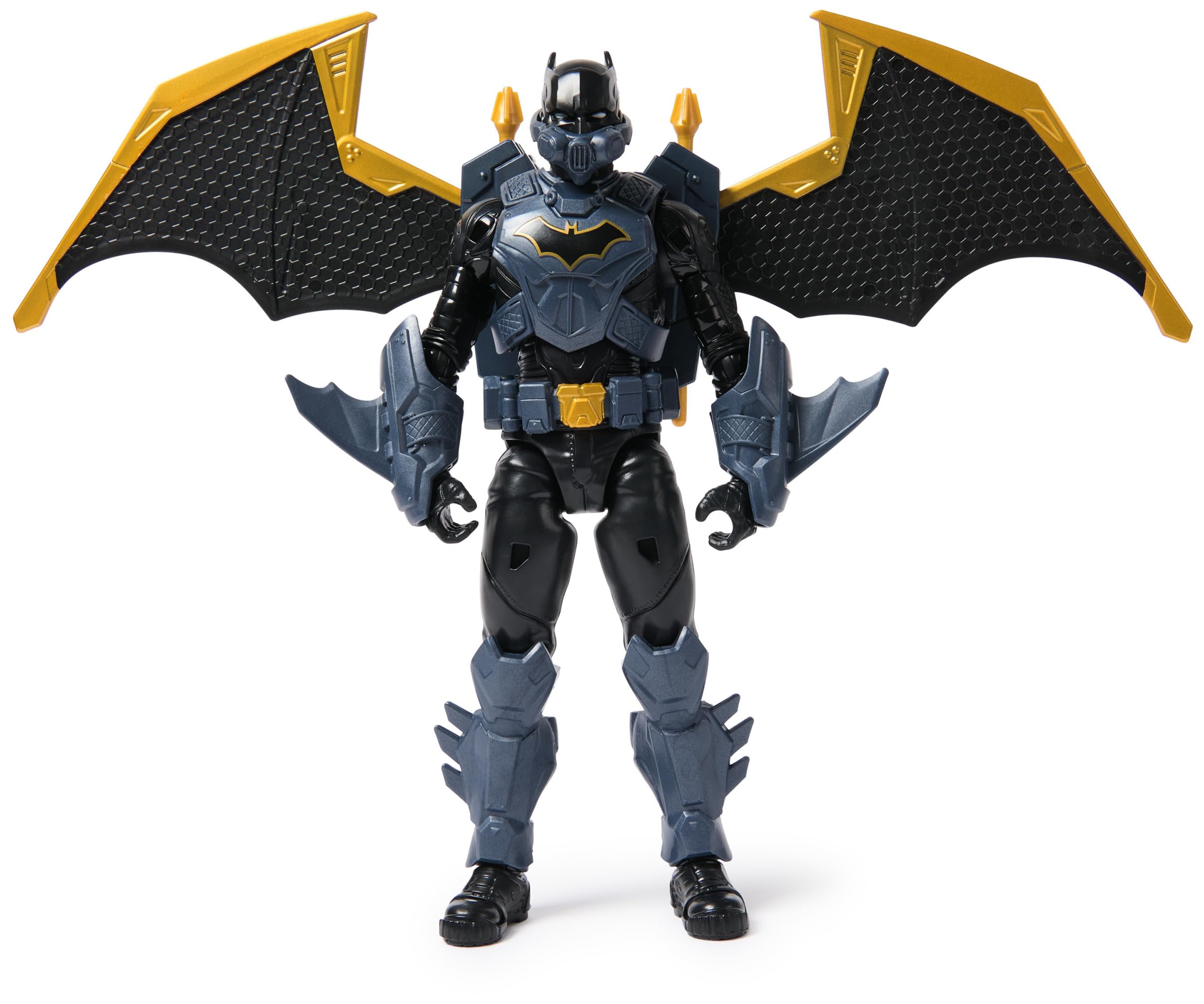 Batman Adventures, 12-inch Night Sky Batman Action Figure with Expandable Wings, Kids Toys for Boys and Girls Age 3 and Up