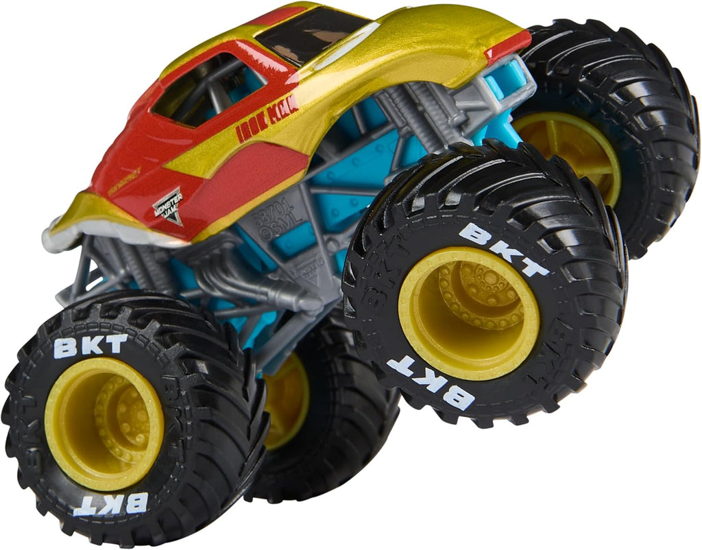 Monster Jam - Twin Pack Original Monster Trucks Marvel Superhero Design