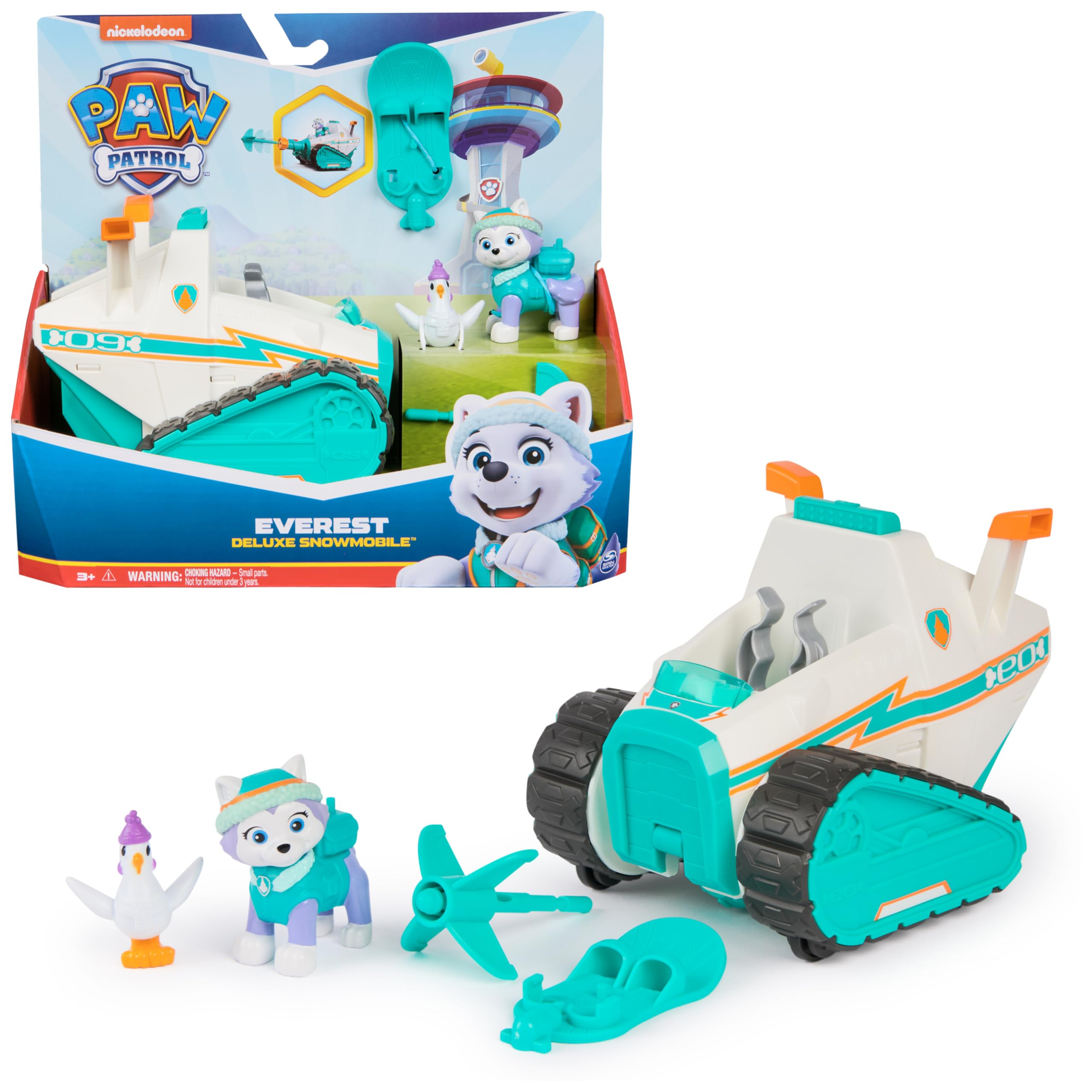 Paw Patrol - Everest Function Vehicle - Snow Truck Car Collectible