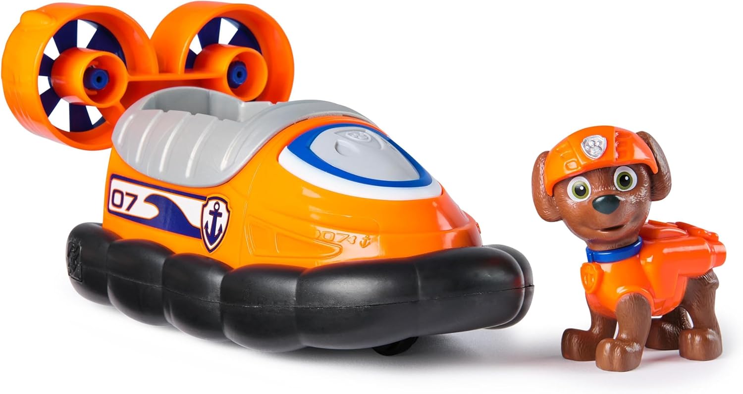 Spin Master PAW Patrol Basic Vehicle with Puppy Figure (Sustainable