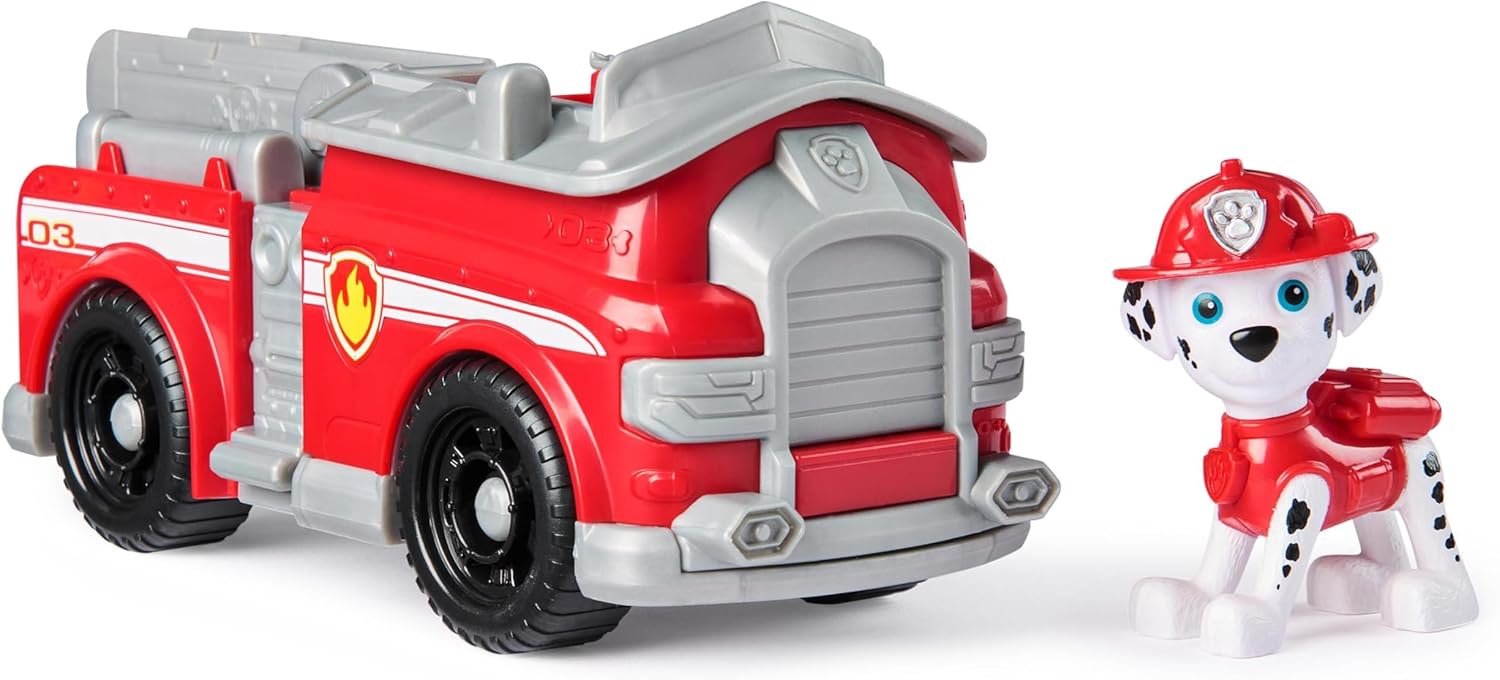 Spin Master PAW Patrol Basic Vehicle with Puppy Figure (Sustainable