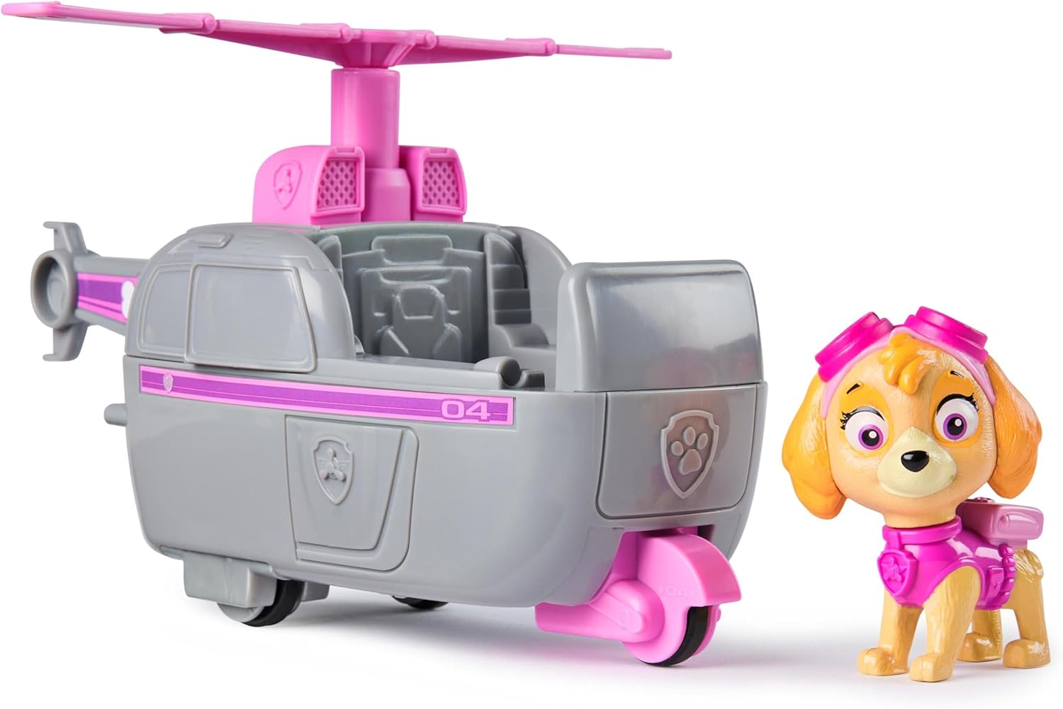 Spin Master PAW Patrol Basic Vehicle with Puppy Figure (Sustainable